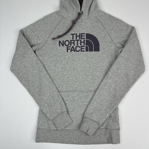 The North Face Women’s Gray Purple Hooded Long Sleeve Sweatshirt XS/C33 - Picture 2 of 15